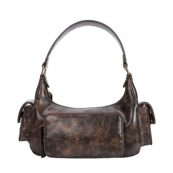 Double Pockets Shoulder Bag for Women - Image 3