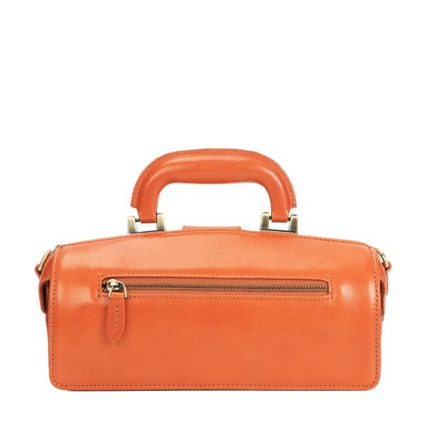 Leather framed satchel - Image 2