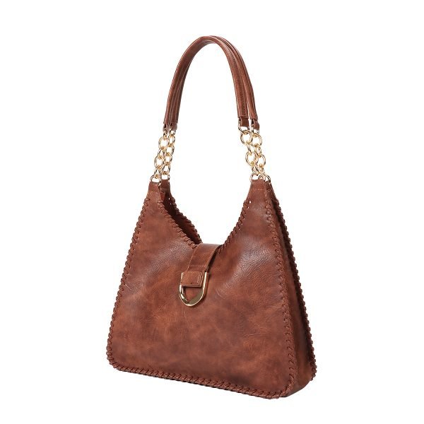 Chain Large Hobo Bag for Women - Image 3